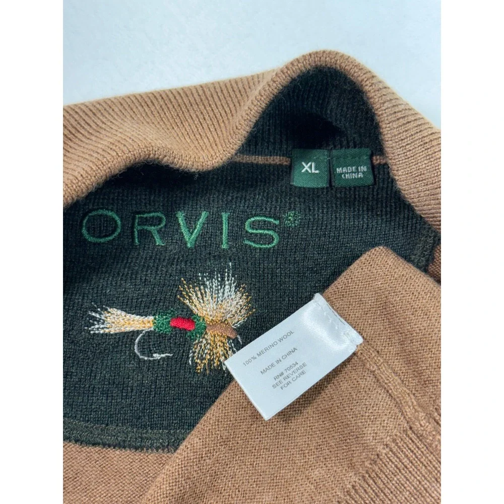Orvis quarter zip